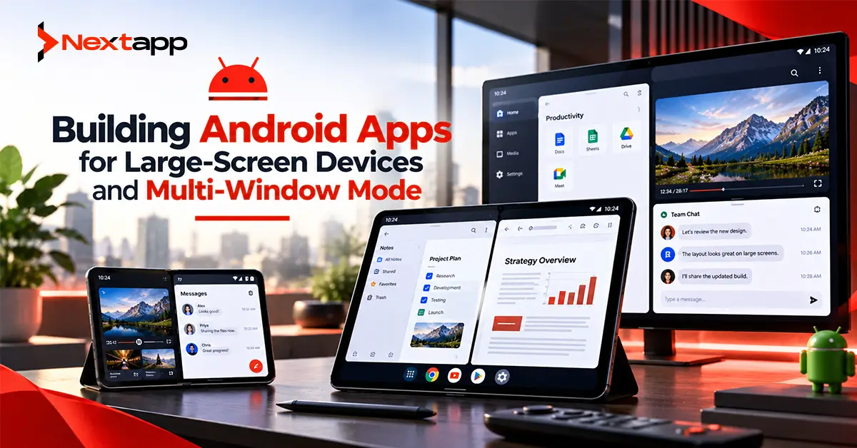 Building Android Apps for Large Screen Devices and Multi Window Mode