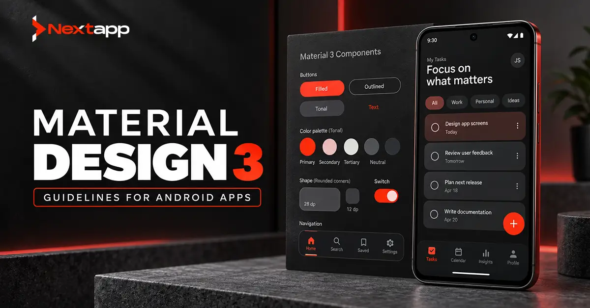 Material Design 3 Guidelines for Android Apps